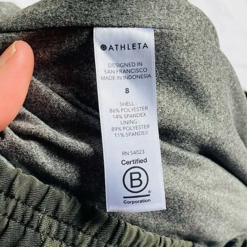 Athleta Brooklyn Textured Lined Joggers